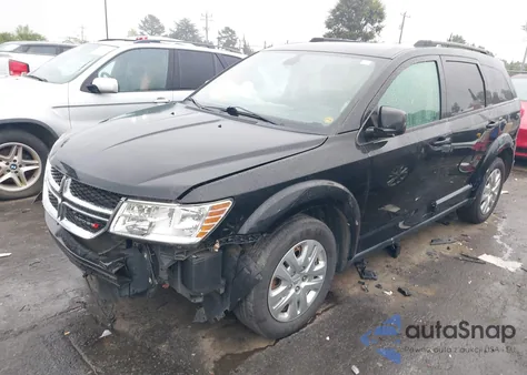 2019 Dodge Journey Se from USA, damaged, VIN 3C4PDCBB8KT794299